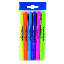Centropen 8722/6 Szövegkiemelő szett tokban filctoll, marker