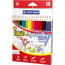 Centropen 9521, háromszögletű, 18 db színes ceruza