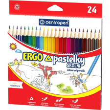 Centropen 9521 háromszögű, 24 színben színes ceruza