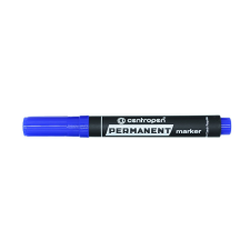 Centropen Alkoholos marker 1-4,6mm, vágott hegyű, Centropen 8576 kék filctoll, marker