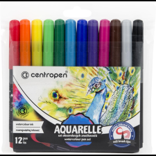 Centropen aquarelle mosható ecsetmarkerek 8683 (8595013637173) filctoll, marker