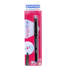 Centropen CD / DVD / BD 4616 - fekete filctoll, marker