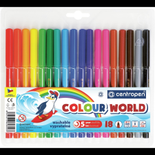Centropen Háromoldalú filctoll szett 18 db (8595013628003) filctoll, marker