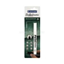 Centropen Lakkmarker 0,7mm, vékony metál hegy 9211 fehér (CENTROPEN_53496) filctoll, marker