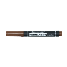 Centropen Permanent marker 2,5mm, kerek végű, CENTROPEN 8566 barna filctoll, marker