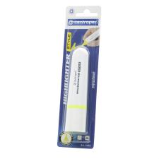 Centropen Szövegkiemelő 1-4,6mm, vágott hegyű, Centropen 6252 neon sárga filctoll, marker