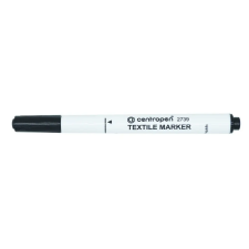 Centropen Textilfilc 1,8mm, Centropen 2739 fekete filctoll, marker