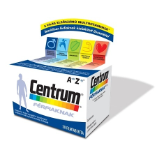  CENTRUM FÉRFIAKNAK A-Z FILMTABLETTA 30X vitamin és táplálékkiegészítő