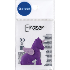Centrum Radír Centrum 3,8x2,8x1,5 cm unikornis kupakradír vegyes színek radír