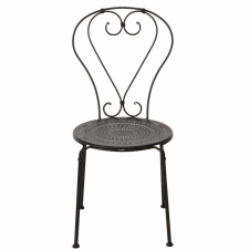 Century szék fekete 43x50x88cm kerti bútor