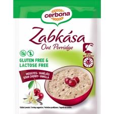 Cerbona Cerbona gluténmentes zabkása meggy-vanília 50 g reform élelmiszer