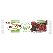 Cerbona Cerbona szelet gluténmentes meggyes-csokoládés 35 g reform élelmiszer