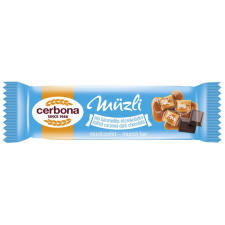 Cerbona Cerbona szelet sós karamellás-étcsokoládés 20 g reform élelmiszer