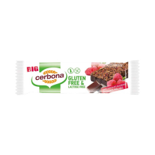 Cerbona gluténmentes étcsokis-málnás müzliszelet (35g) gluténmentes termék