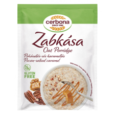  Cerbona gluténmentes zabkása pekándiós-sós karamellás 50 g reform élelmiszer