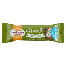  Cerbona kakaós-mogyorós müzliszelet 20 g reform élelmiszer