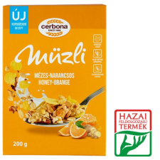  Cerbona mézes-narancsos müzli 200 g reform élelmiszer