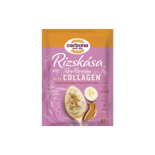  CERBONA MOGYORÓVAJAS BANÁNOS RIZSKÁSA KOLLAGÉNNEL 45G reform élelmiszer