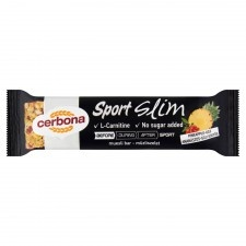Cerbona Slim Ananászos-Goji Bogyós Müzliszelet 35 G 35 g alapvető élelmiszer