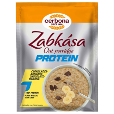 Cerbona Sport Protein csokoládés-banános zabkása édesítőszerrel 60 g reform élelmiszer