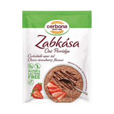Cerbona Zabkása GM Csokoládé-eper gluténm., laktózm, 50g reform élelmiszer