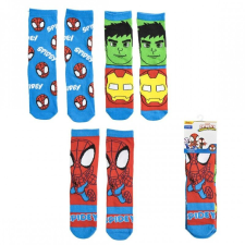 Cerda 3 pár Marvel Spidey zokni készlet, 27-30 EU gyerek zokni