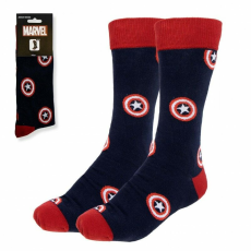 Cerda Marvel Captain America Socks, 38-45 EU, Multicolor
