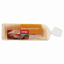 CERES SÜTŐIPARI ZRT Coop tartós toast kenyér 500 g pékárú