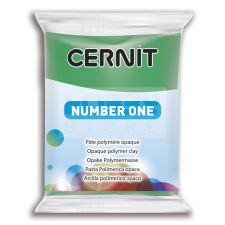 Cernit süthető gyurma N°1, 56 g - zöld 2790 süthető gyurma