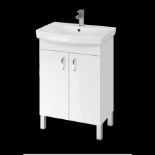 Cersanit CLASO ALSÓSZEKRÉNY MOSDÓVAL 60X84X41,5CM, FÉNYES FEHÉR, 2 AJTÓ fürdőszoba bútor