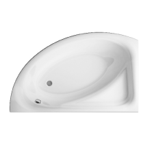  Cersanit Meza 170x100 balos asszimetrikus kád S301-126 kád, zuhanykabin