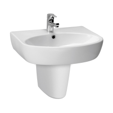 Cersanit Parva mosdótál 60x46 cm félkör alakú fehér K27-031 fürdőkellék