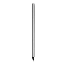  Ceruza, ezüst, fehér SWAROVSKI® kristállyal, 14 cm, ART CRYSTELLA® ceruza