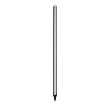 Ceruza, ezüst, fehér SWAROVSKI® kristállyal, 14 cm, ART CRYSTELLA® ceruza