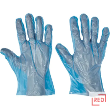 CERV DUCK BLUE kesztyű PE kék 500db védőkesztyű