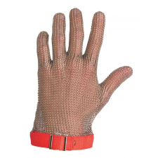 Cerva BÁTMETALL 171310 Maximális vágás elleni védelmet nyújtó, mindkét kézen hordható, rozsdamentes acélgyűrűkből készült munkavédelmi kesztyű összehúzó textilpánttal. védőkesztyű