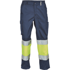 Cerva BILBAO HV nadrág navy/sárga 50
