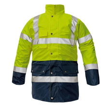 Cerva BIROAD Cerva XXL 3 az 1-ben fényvisszaverő védőkabát Sárga munkaruha