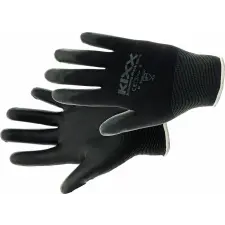 Cerva BOUNCING BLACK kesztyű nylon PU védőkesztyű