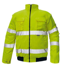 Cerva CLOVELLY 2in1 pilóta dzseki (sárga*, 3XL) láthatósági ruházat