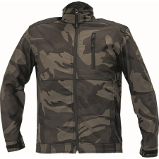Cerva CRV Crambe Terepes Softshell Munkáskabát Terepmintás Zöld - 3XL munkaruha