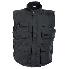 Cerva Davida bélelt mellény fekete