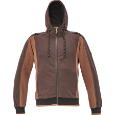 Cerva Dayboro Kapucnis Munkás Pulóver Sötétbarna - M munkaruha