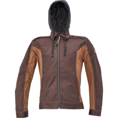 Cerva Dayboro munkavédelmi kabát sötétbarna színben