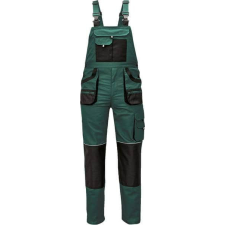 Cerva FF Carl BE-01-004 Kantáros Nadrág Zöld/Fekete - 64 munkaruha