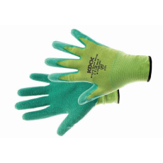 CERVA GROUP a. s. GROOVY GREEN kesztyű nylon, latex tenyér zöld 8 (GROOVYG08)