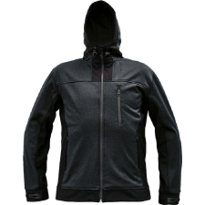 Cerva HUYER SOFTSHELL kabát (fekete, XS) munkaruha