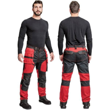 Cerva Keilor Munkásnadrág Piros/Fekete - 58 munkaruha