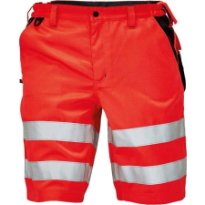 Cerva Knoxfield Hi-Vis Láthatósági Rövidnadrág 290 HV Piros - 48 láthatósági ruházat