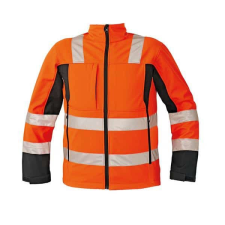 Cerva Malton Láthatósági Softshell Dzseki HV Narancssárga - XL láthatósági ruházat